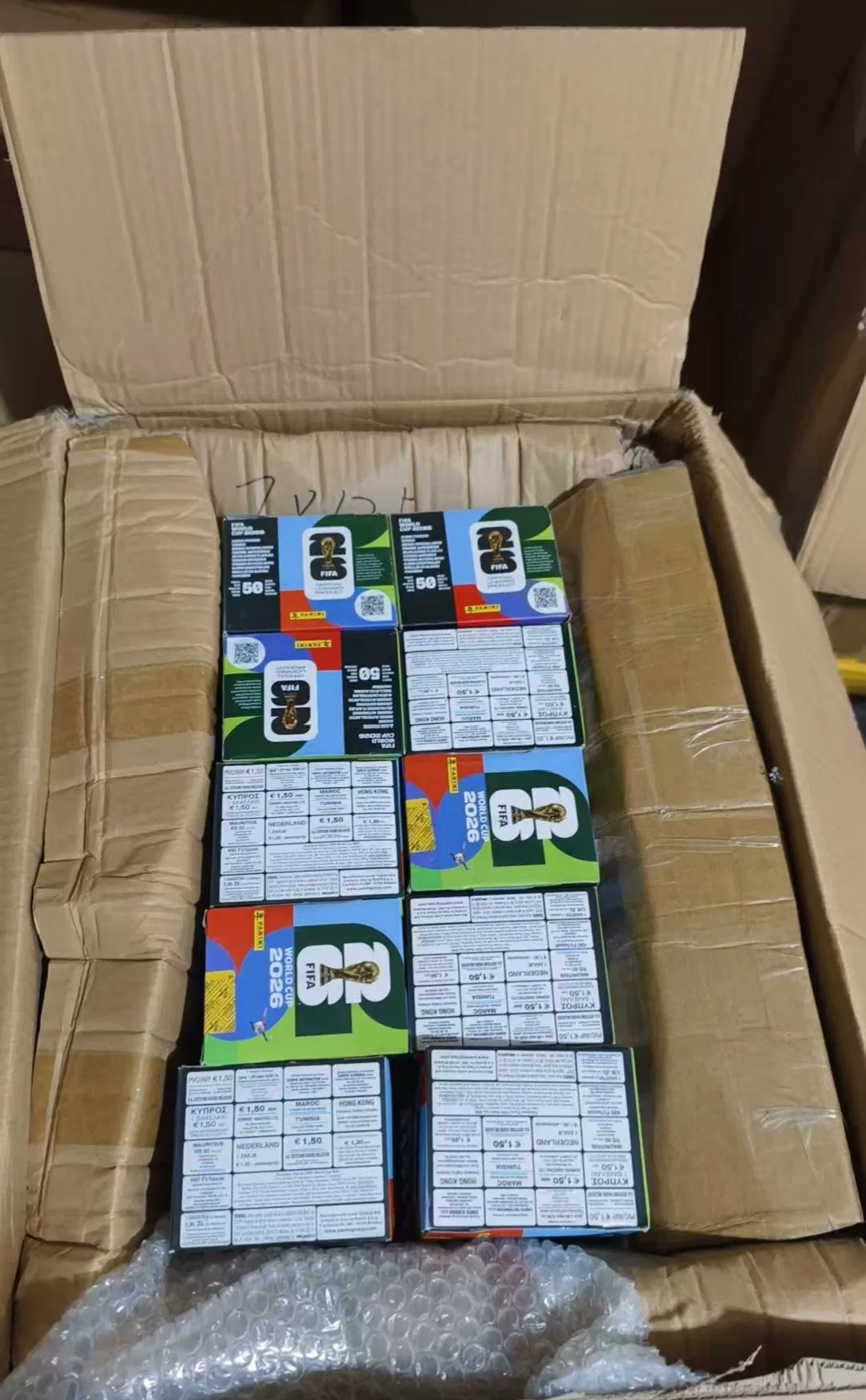 CAJA DE 50 SOBRES CROMOS MUNDIAL FIFA WORLD CUP 2026 - PANINI