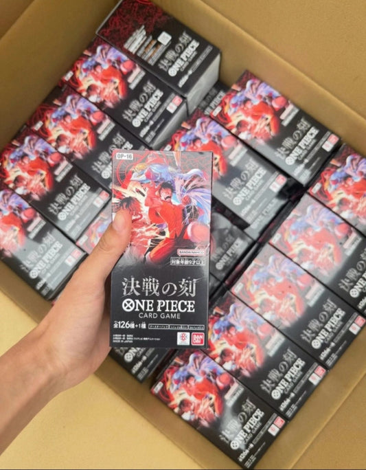 The Time Of Battle Booster Box OP-16 ONE PIECE Card Japanese