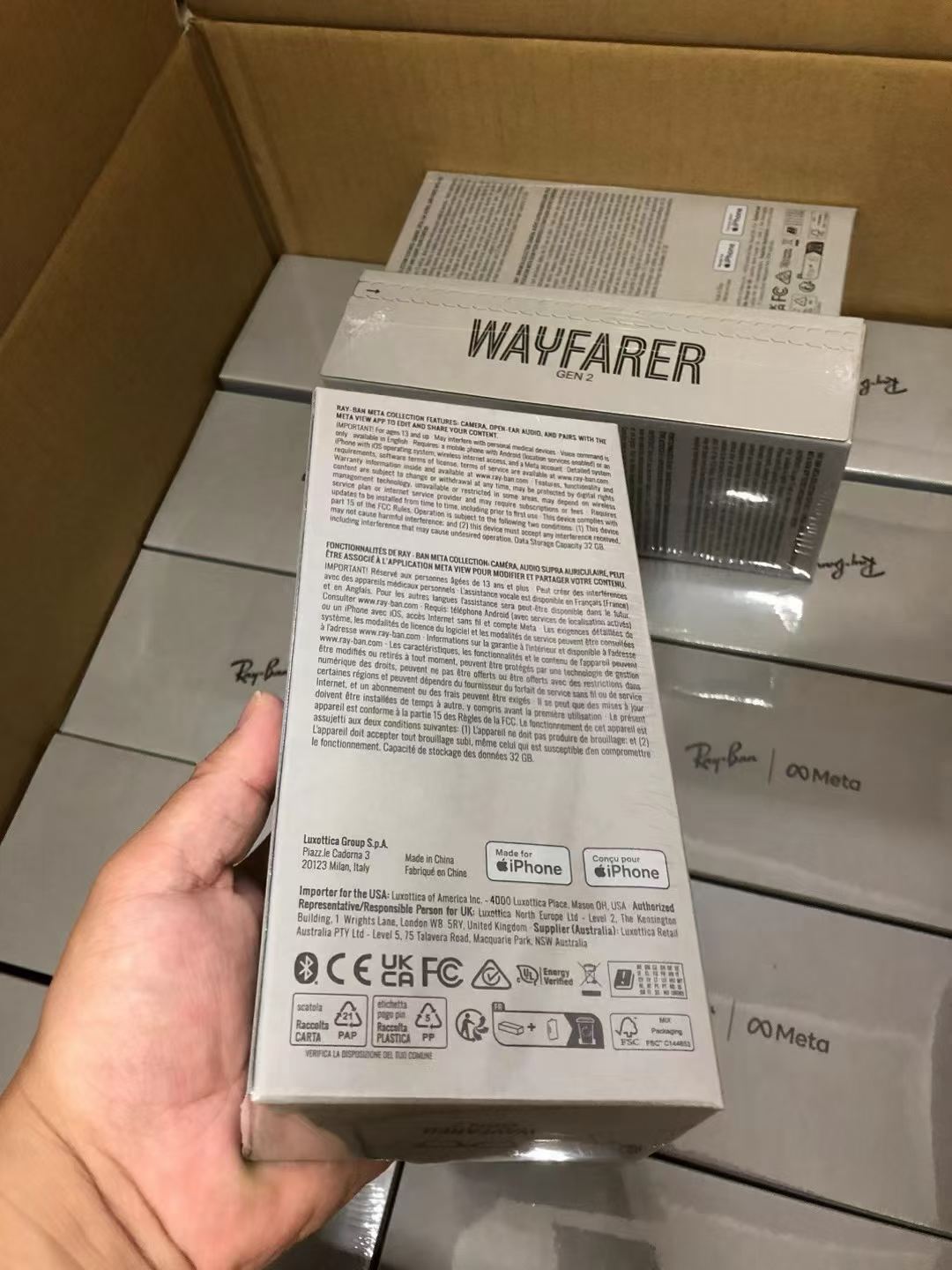 Ray-ban meta wayfarer Gen2