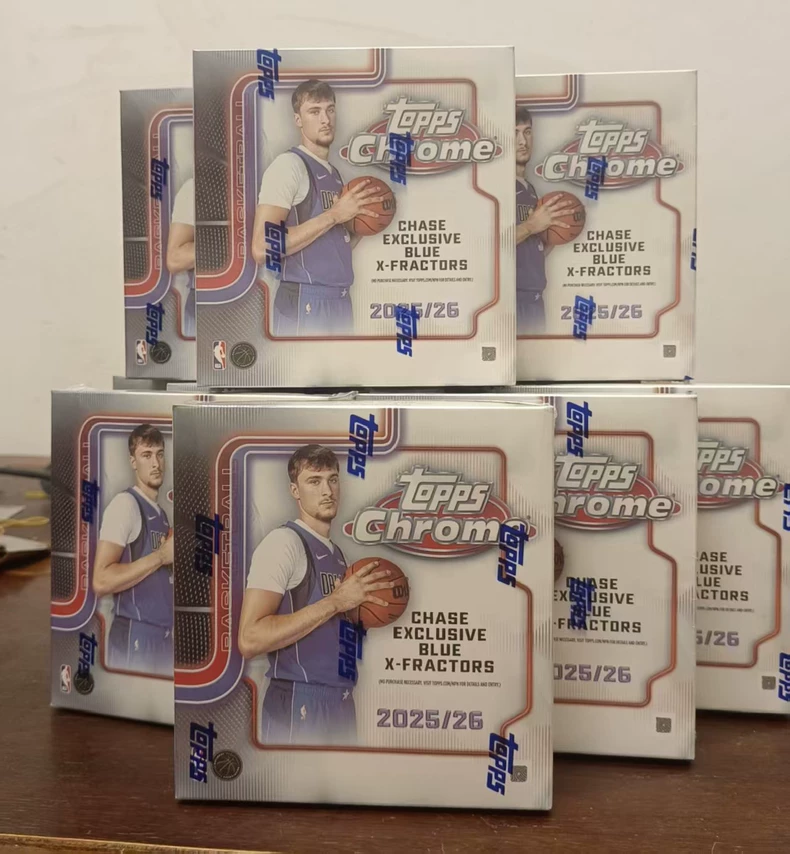 MEGA BOX TOPPS CHROME NBA 2025-26 - TOPPS